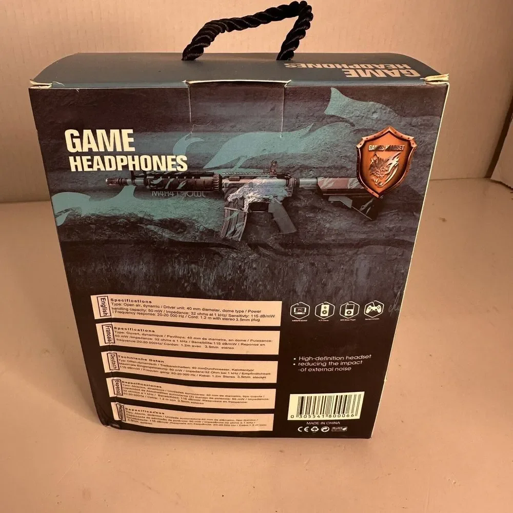 Gm-006 Gaming Headset Headphones‎ Lightweight